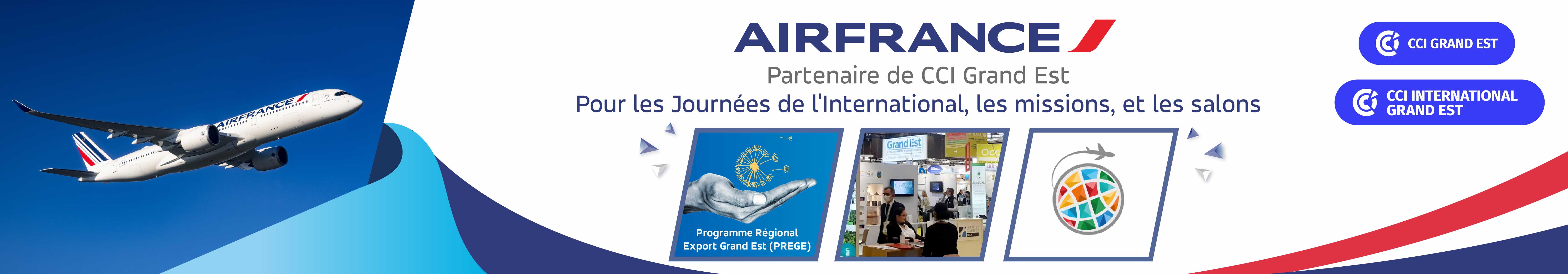 Air France partenaire de CCI Grand Est