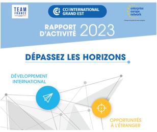 CCI International Grand Est Rapport Activité 2023